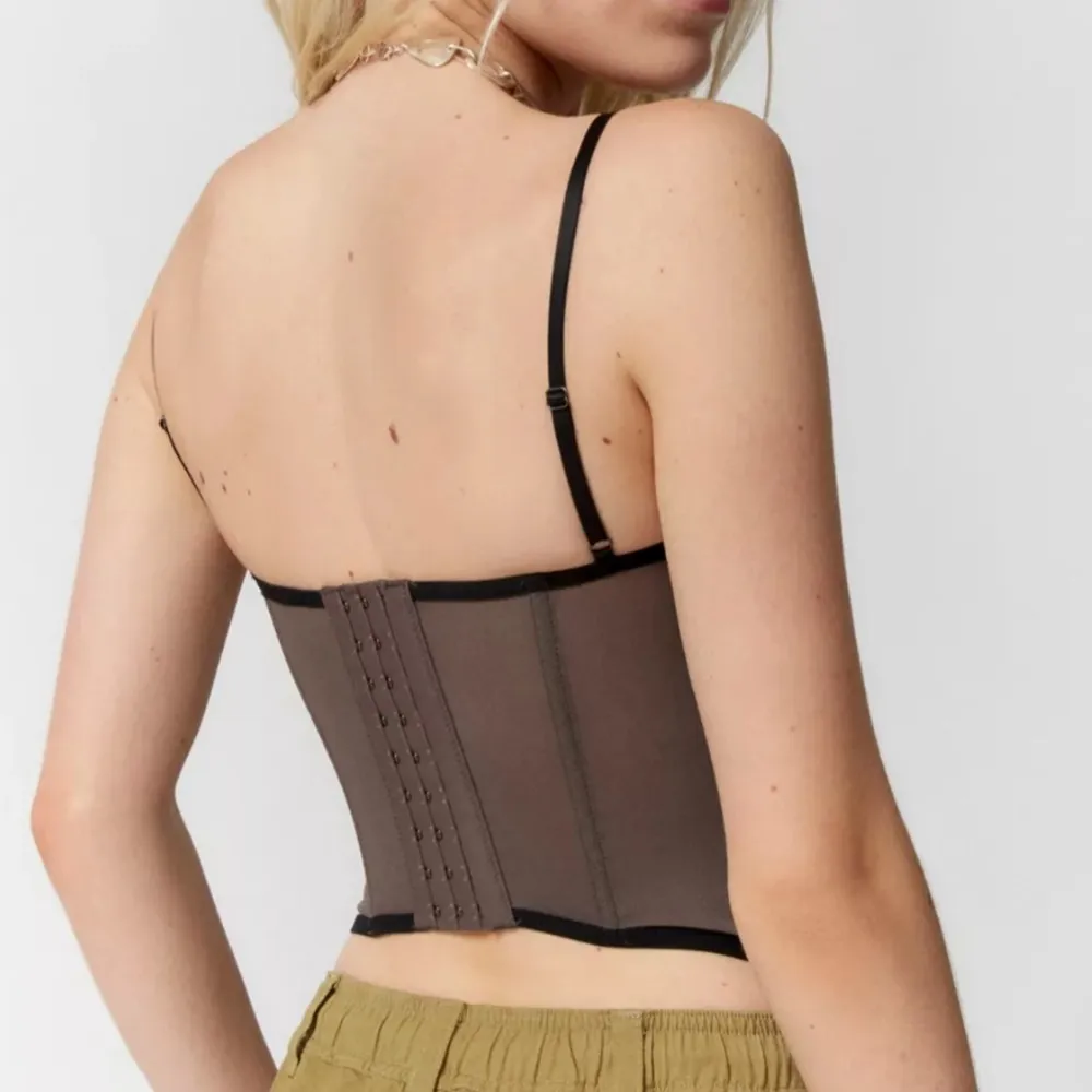 Out from Under Modern Love Corset Lace Small Washed Black - Image 10