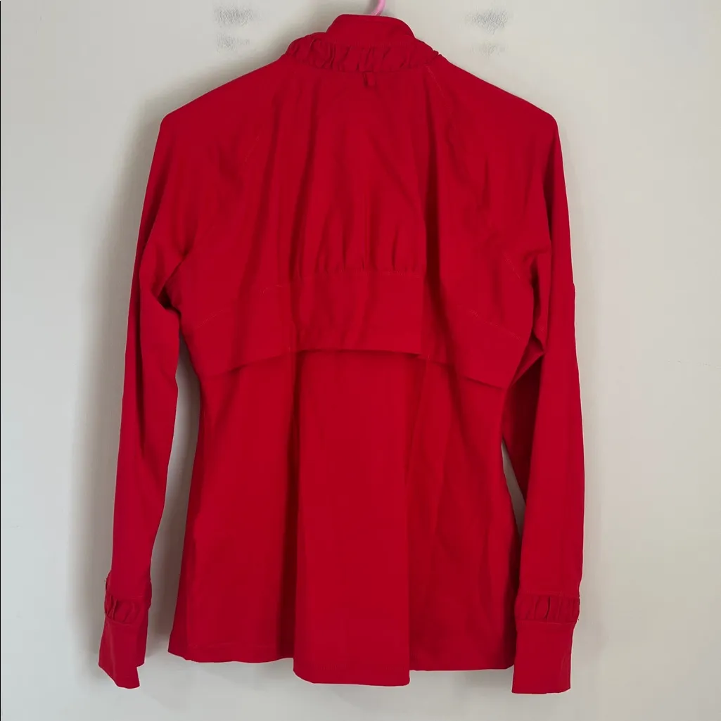 SPANX Women's Athletic Jacket Size Medium Active Workout Contour Full Zip - Image 4