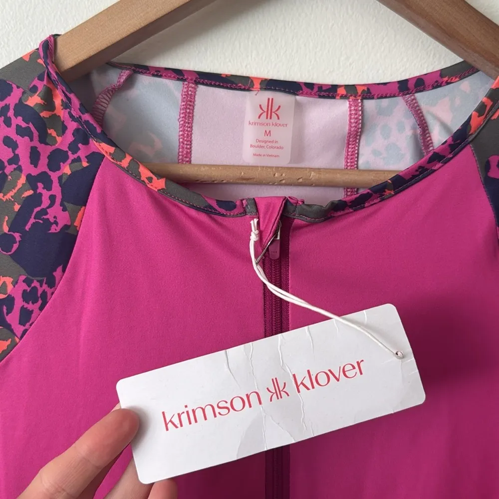 NWT Krimson Klover Swim Shirt M Pink Size M - Image 4