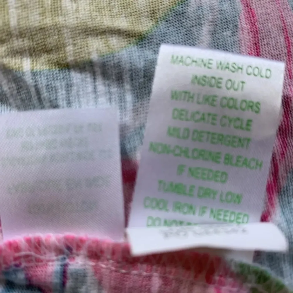 Lilly Pulitzer Pink Elephant Top XS Small Flaw See Photo Gorgeous Vibrant colors - Image 8