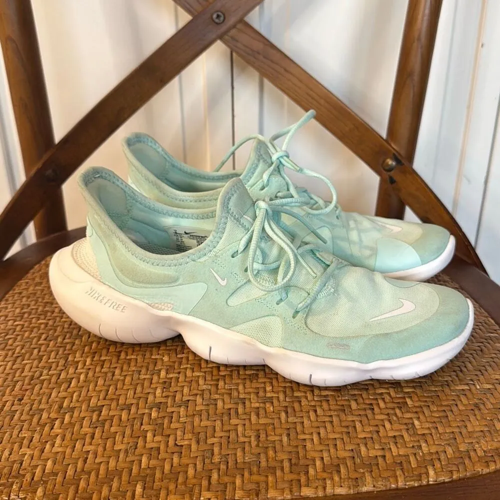 Nike Free run 5 turquoise running sneakers 9 - Image 10