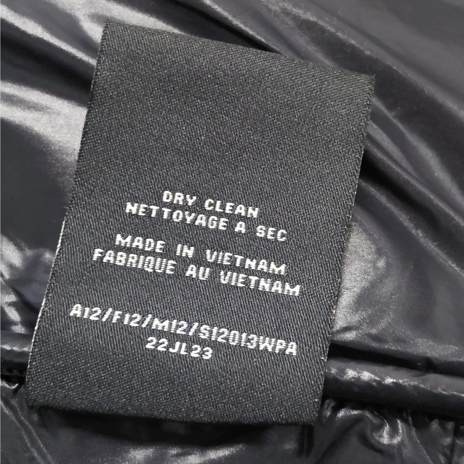 $300 NWT S13 New York Lilly Sherpa Puffer Jacket Women’s S Black Faux Shearling - Image 12