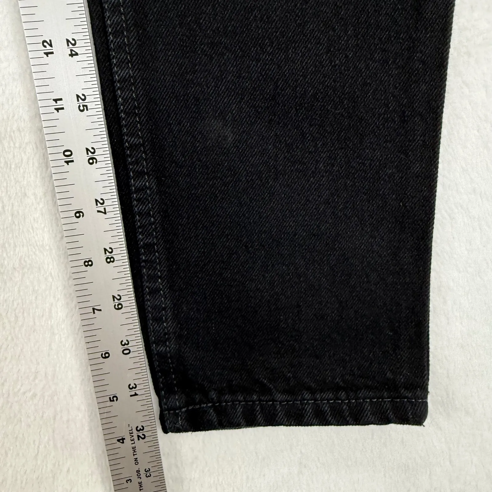 American Apparel‎ The High Waisted Jean Denim Black Size 27 Women's pants - Image 4