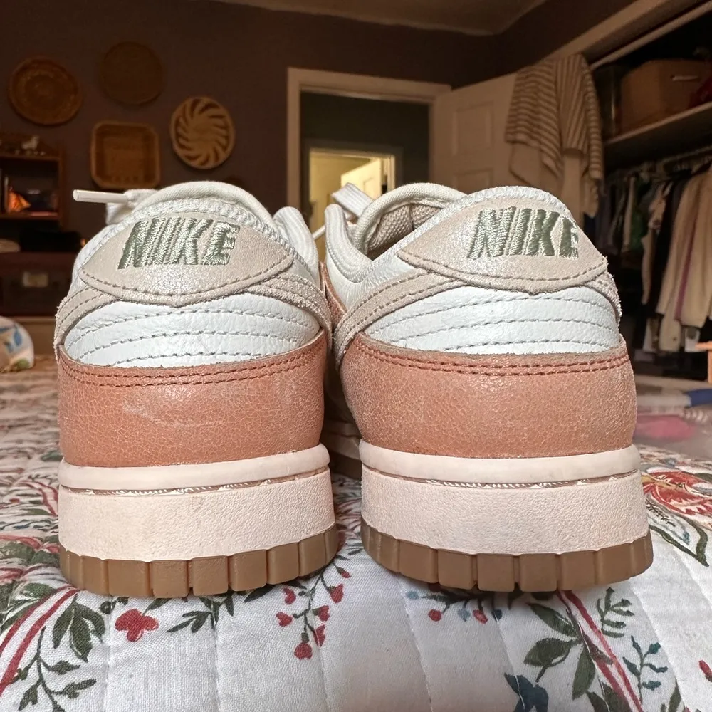 Nike Dunks Low SE Australia Women’s Shoes Size 8.5W Sail/Sandrift/Amber Brown - Image 8