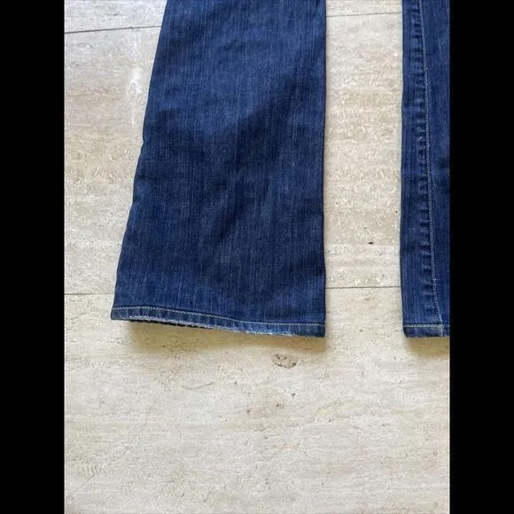 Vintage Citizens of Humanity Jeans Womens 26 Blue Ingrid Low‎ Waist Flare Flair - Image 8
