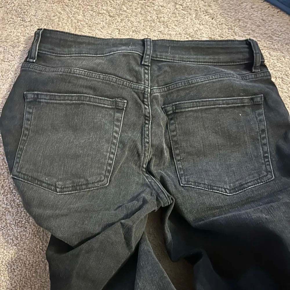 Warp + weft Chicago straight black jeans 28x32 Size 28 - Image 8