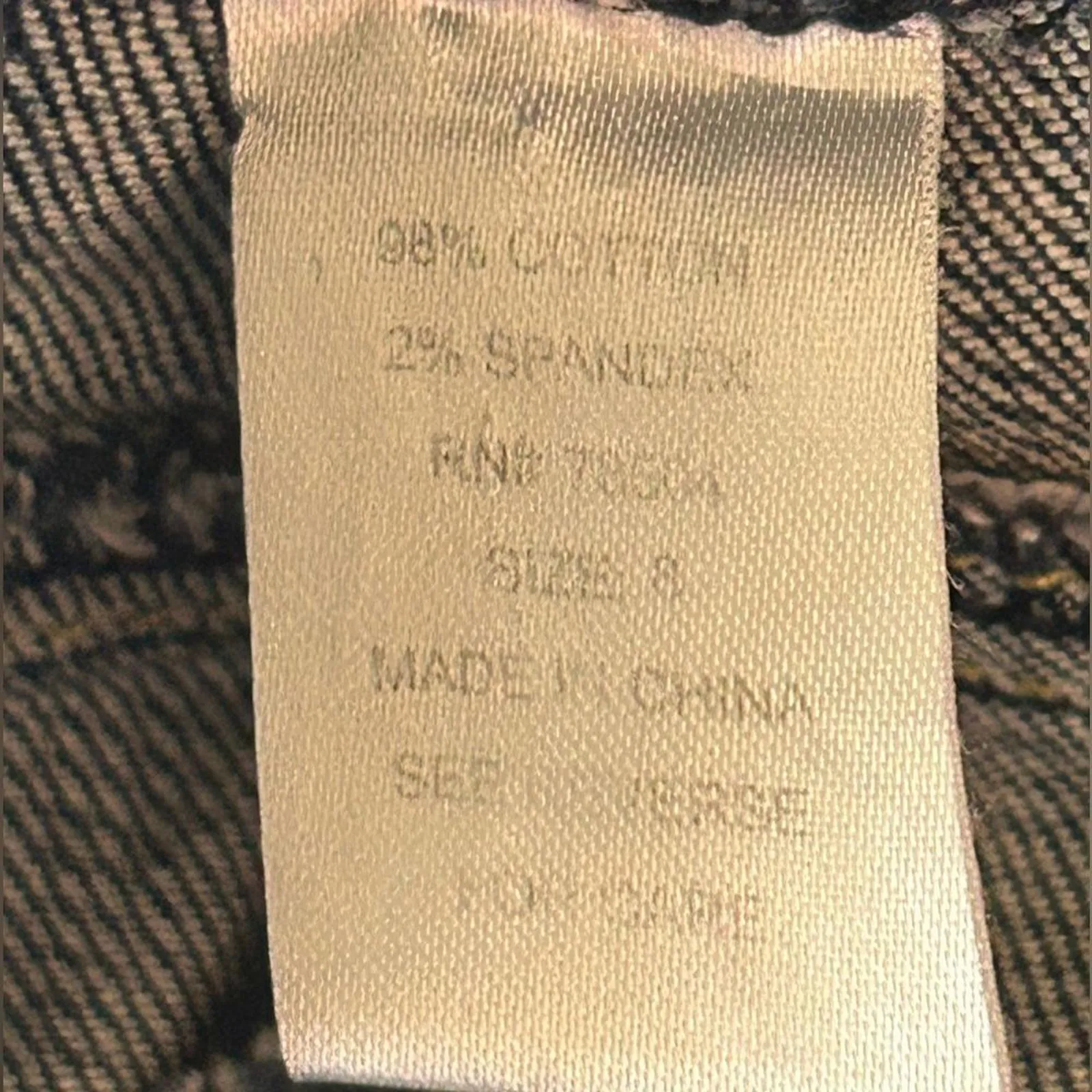 Cache Premium Womens Denim Jeans 8 Boot Cut Medium Wash Low Rise - Image 5