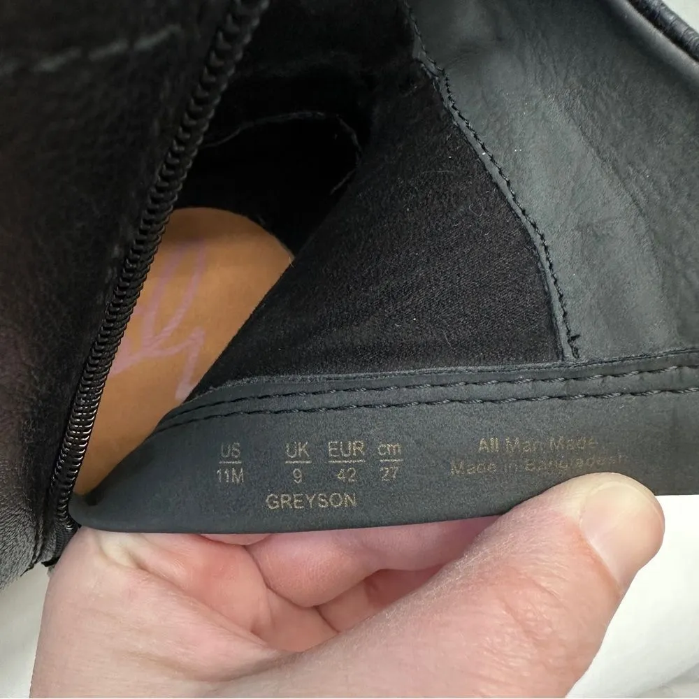 Zodiac Greyson black‎ bootie boots women's 11 - Image 9