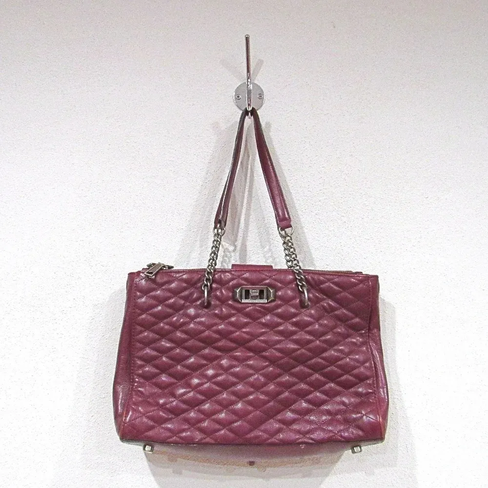 Rebecca Minkoff Love Quilted Tote GUC - Image 2