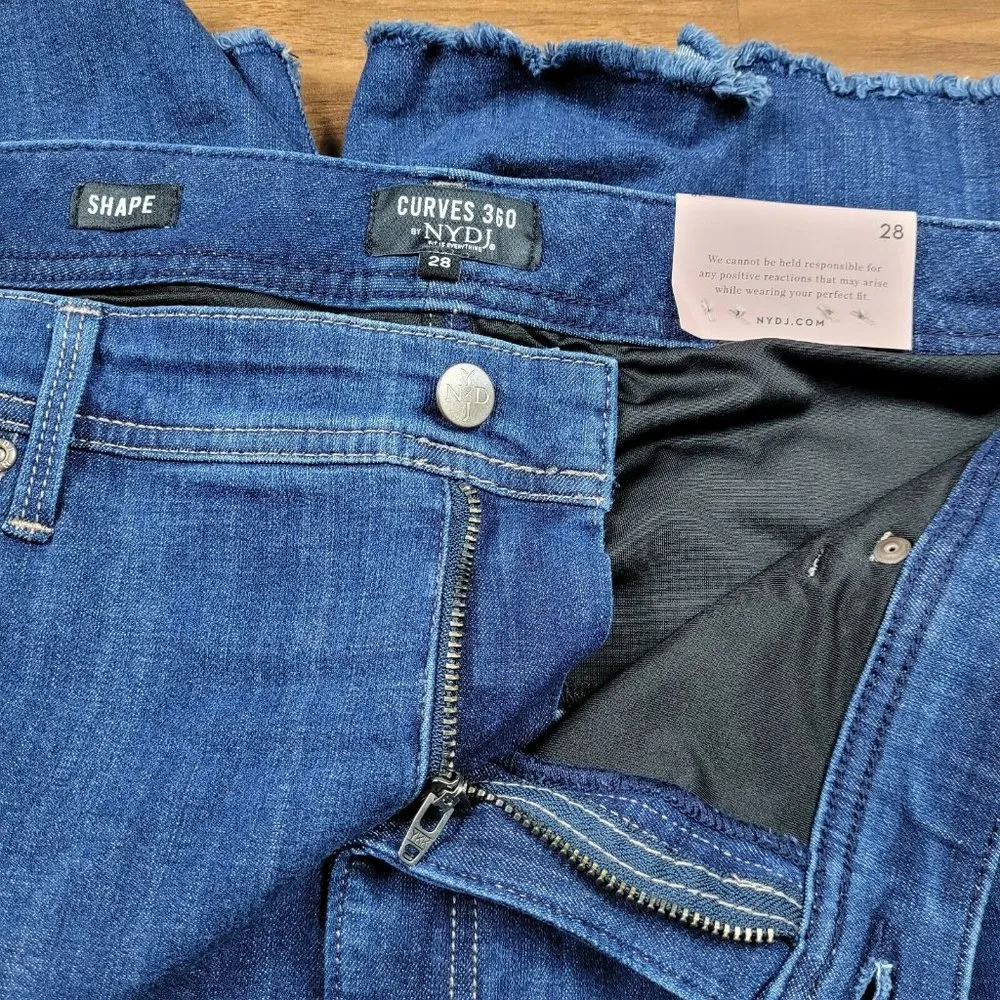 NYDJ CURVES 360 SHAPE SLIM STRAIGHT GLADIATOR SZ28 - Image 8