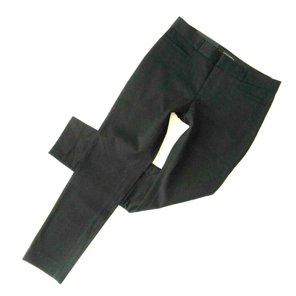 NWT Banana Republic Sloan Fit Skinny in Black Bi-Stretch Slim Ankle Pants 6s - Image 2