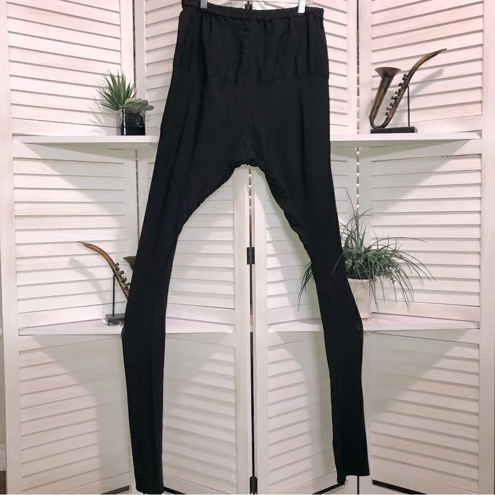 Belly Dancer Sari Gypsy Costume Black Pants Size Medium - Image 2