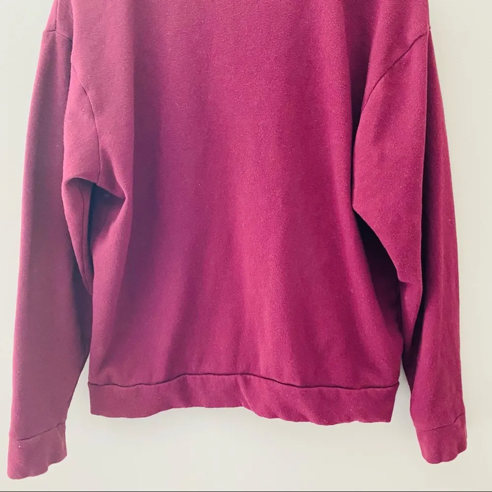 PINK Victoria's Secret Half Zip Pullover Sweater Sz Small - Image 7