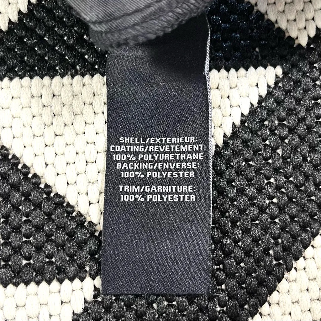 7 For All Mankind Logan Stovepipe Black Faux Leather Pants Small - Image 13