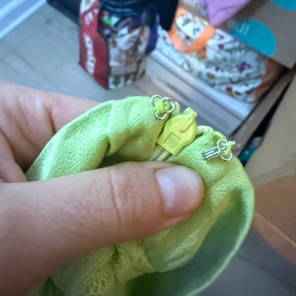 DO+BE Electric Green Satin Midi Slip Skirt - Image 5