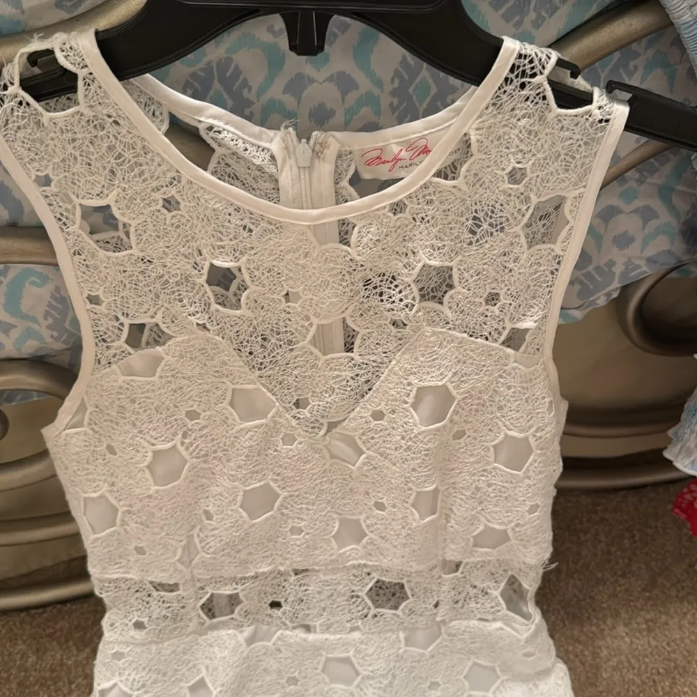 White eyelet dress by Marilyn Monroe Size S - Image 3