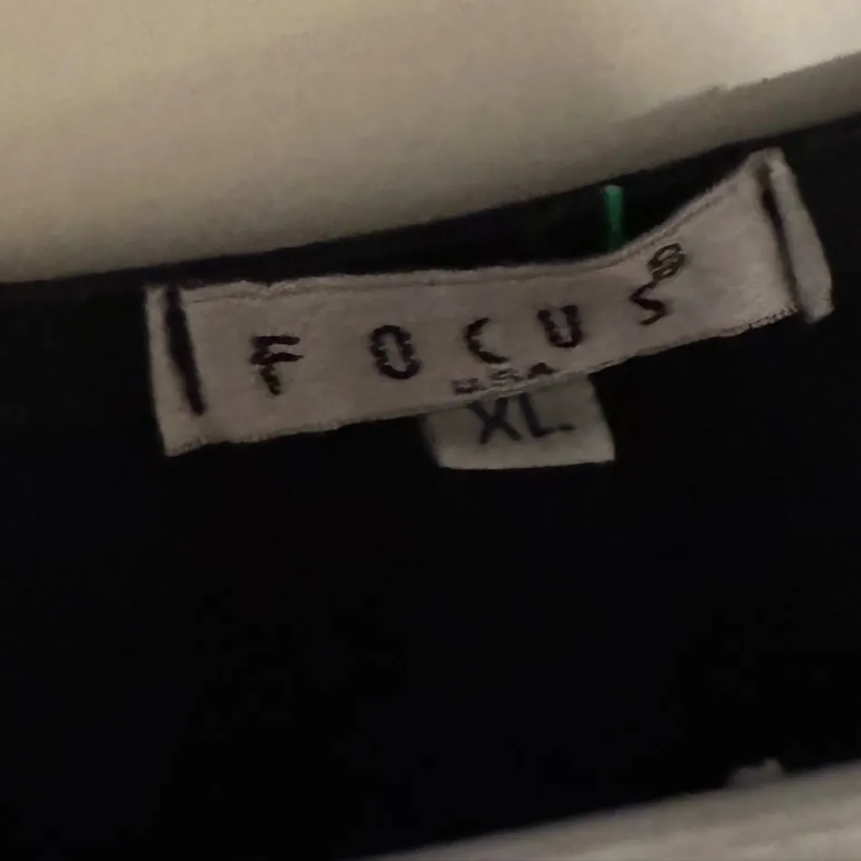 Vintage Focus USA sz XL Women 100% Cotton Black Patchwork Maxi Dress Boho Casual - Image 13