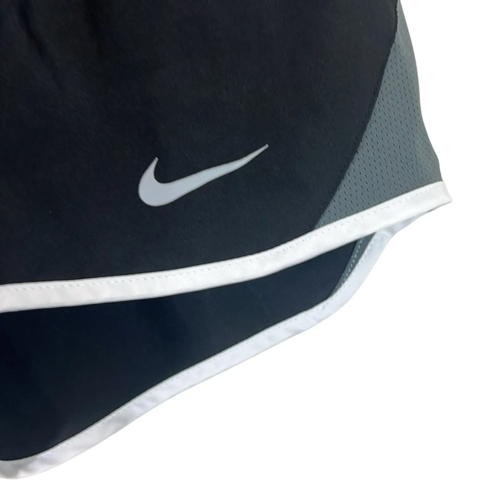 Nike Athletic Shorts Womens S Black Running Mid Rise Colorblock Athleisure Gym - Image 2