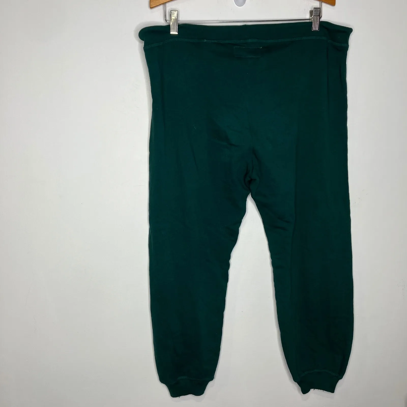 The GREAT. Emerald green the cropped sweatpants womens size 2 medium 100% cotton - Image 9