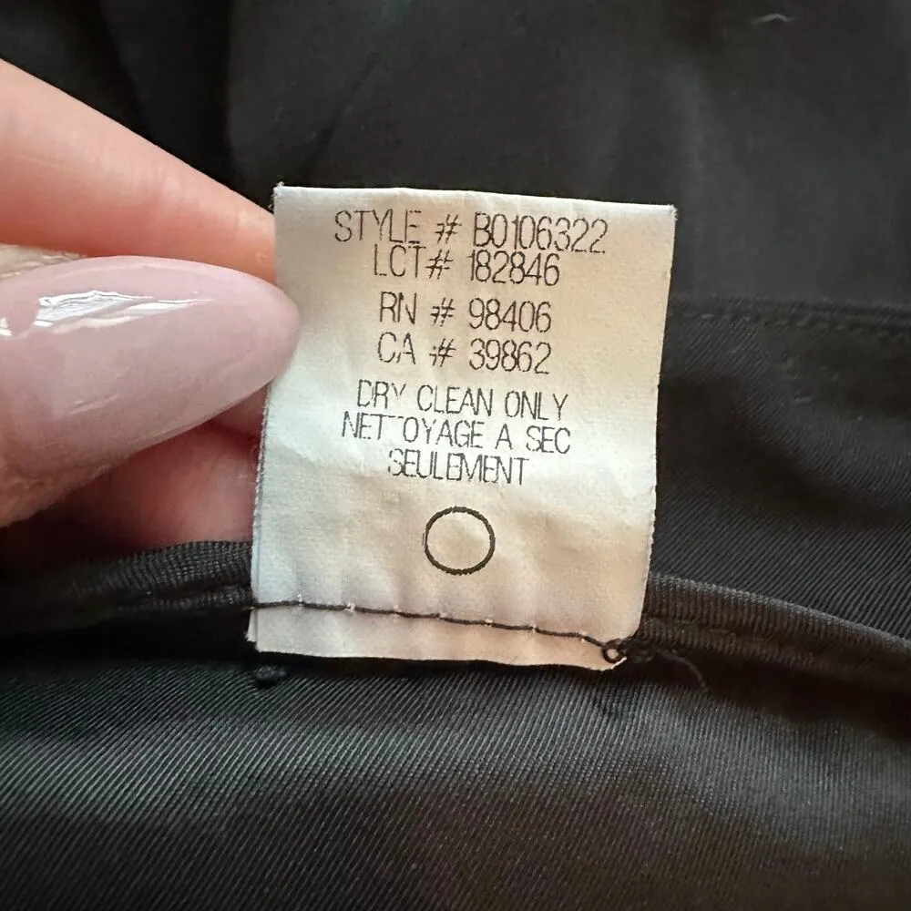 Theory black pencil skirt size 0 - Image 6