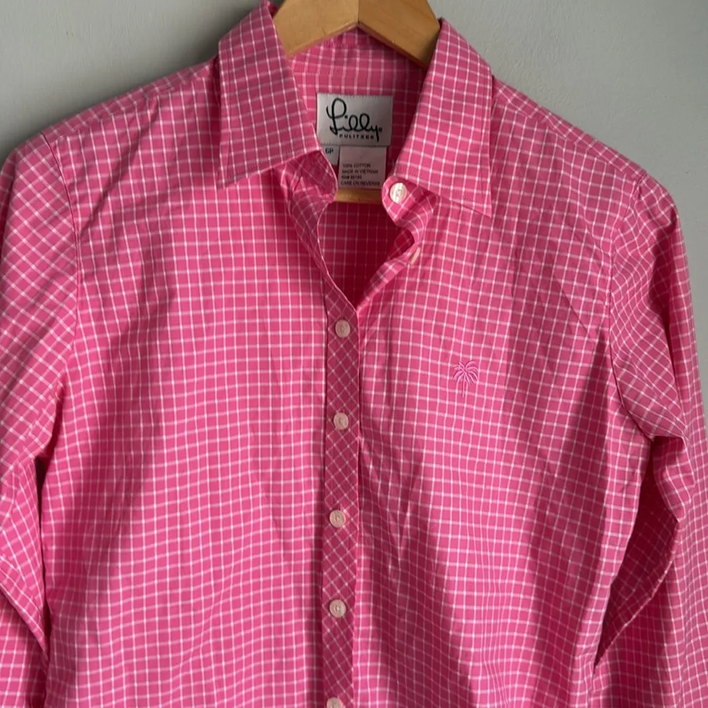 Lilly pullitzer cotton button down shirt 6P - Image 3