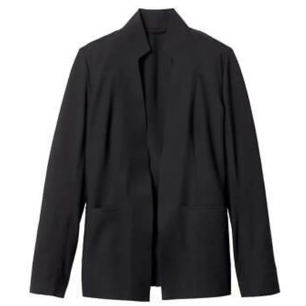 Athleta  Cosmic Open Blazer Stretch Black‎ 2 - Image 4