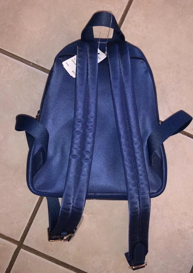 Coach Mini Backpack Dark Royal Blue - Image 3