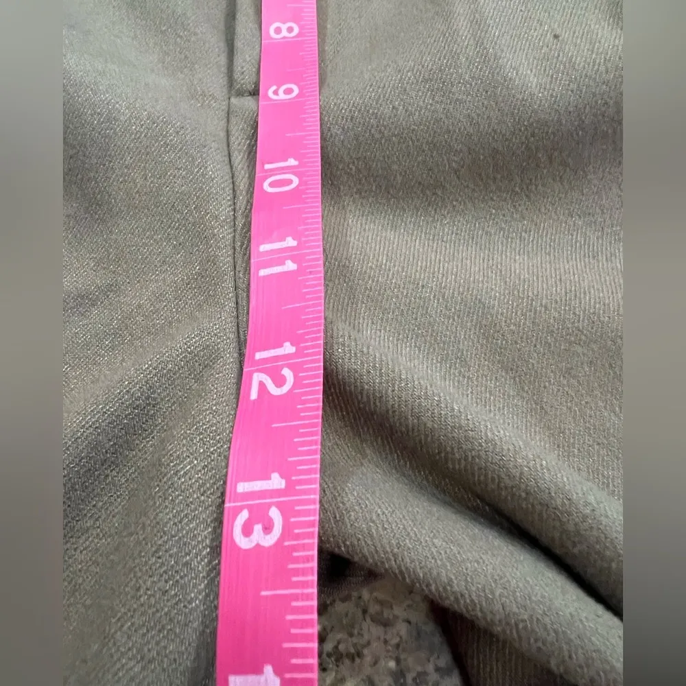 LOVE BONITO Gretal Tailored Pleated Straight Leg Pants size 8 EUC Clay color Tan - Image 8