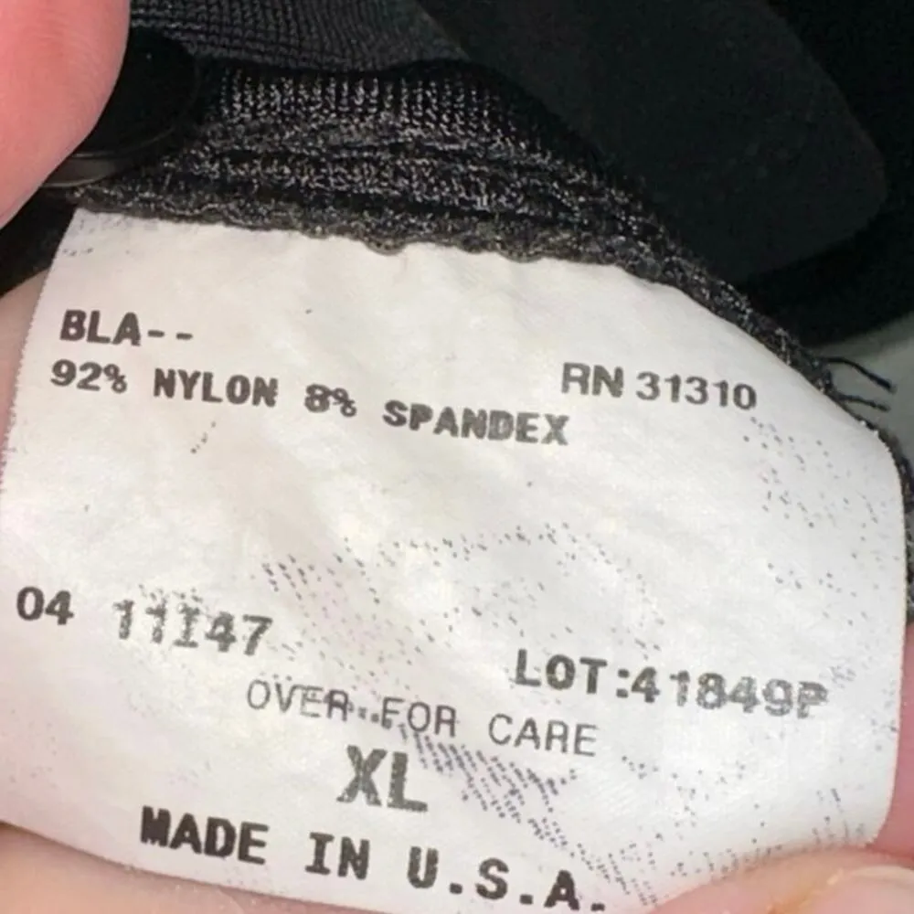 IN Studio Black Button Down Blouse Size XL - Image 5