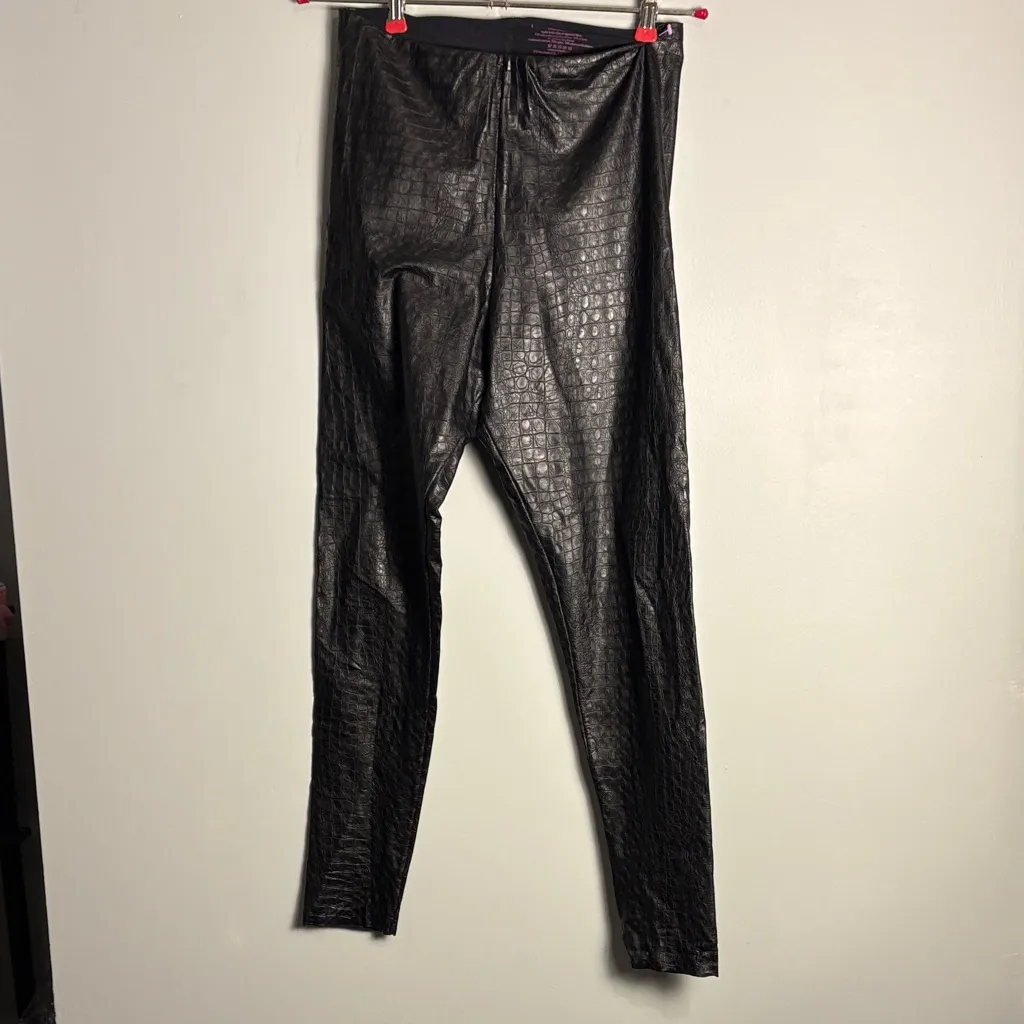 Commando | Croc Faux Leather Leggings - Image 4