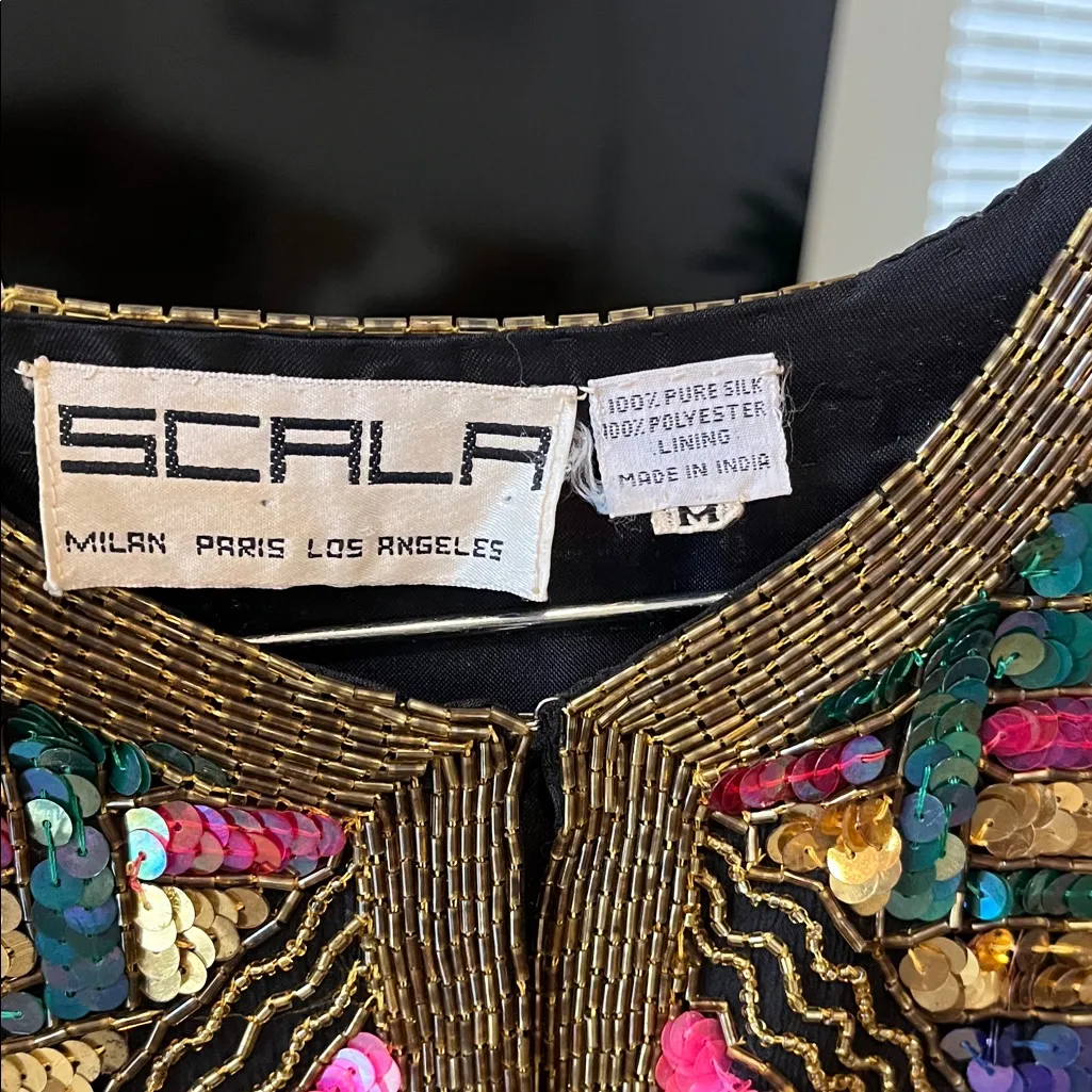 Scala  medium silk sequined Jacket - Image 2