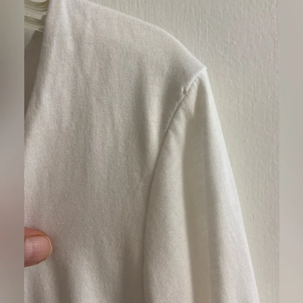 J Jill pure Jill‎ elliptical layered white top layered Large - Image 8