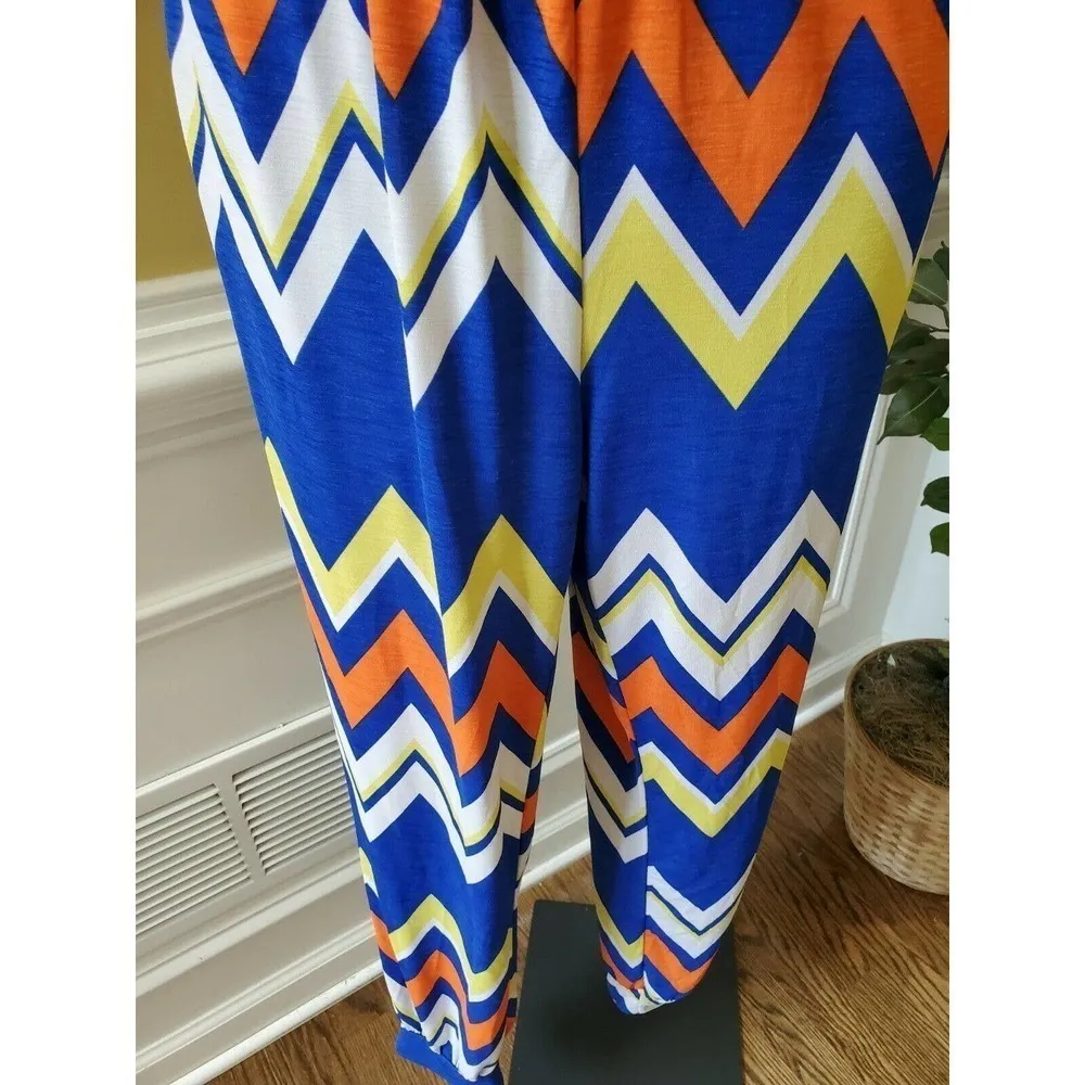 Cameo Womens Jumpsuit Multicolor SZ Small - Image 3