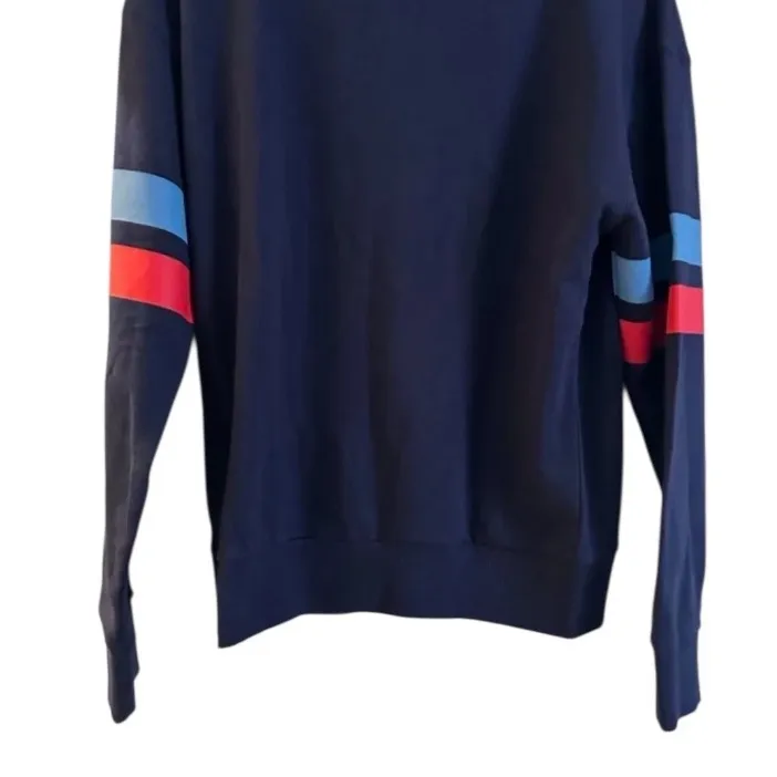 U.S. Polo Women’s Navy Pullover Sweatshirt Medium NWT - Image 2