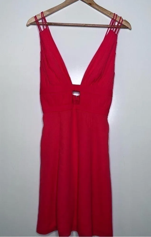 Fame and Partners Strappy Open Back Mini Dress Size 4 - Image 4