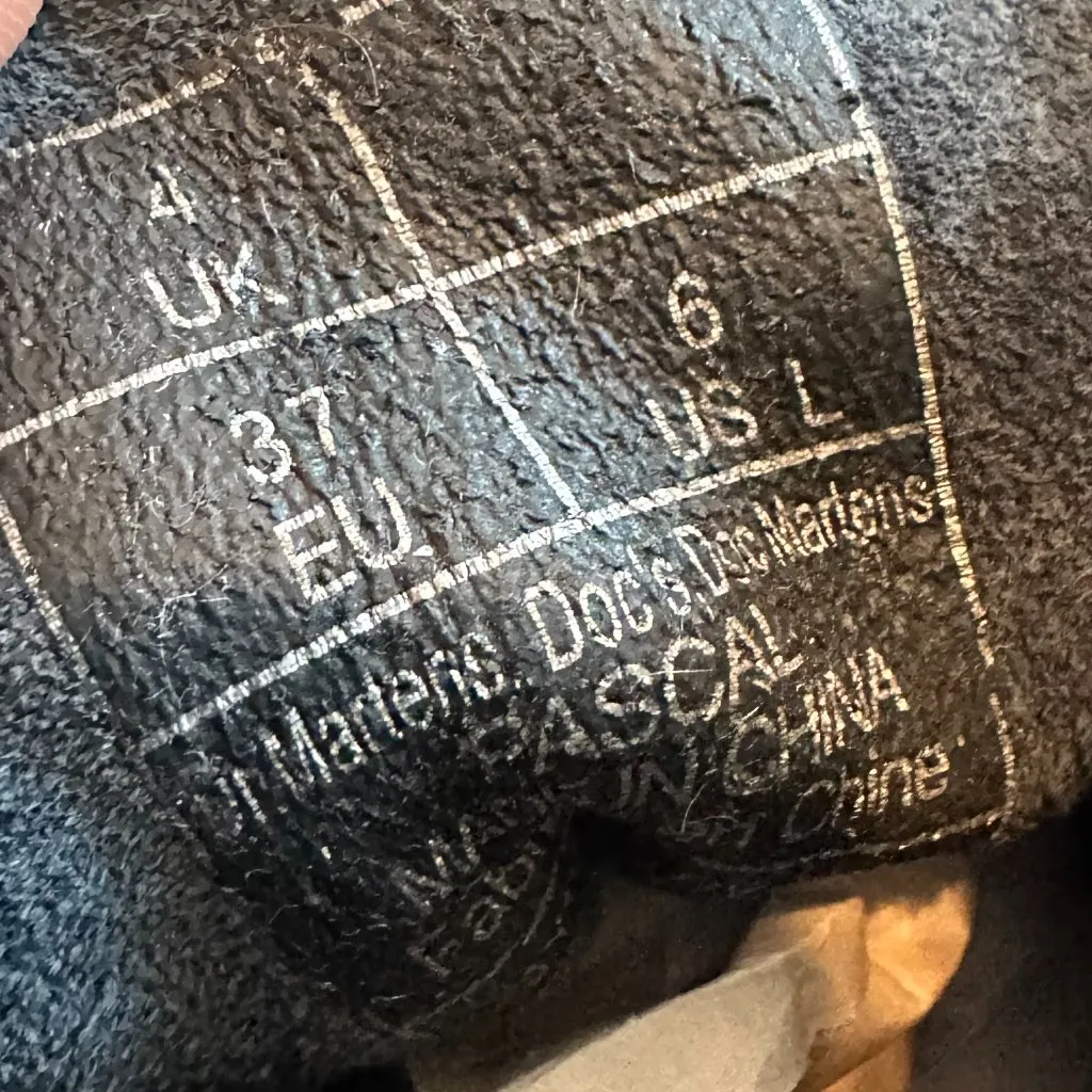 Dr. Doc Martens 1460 Pascal Sparkle Boots Lace-Up Shimmer Mermaid Size 6 Women's - Image 15