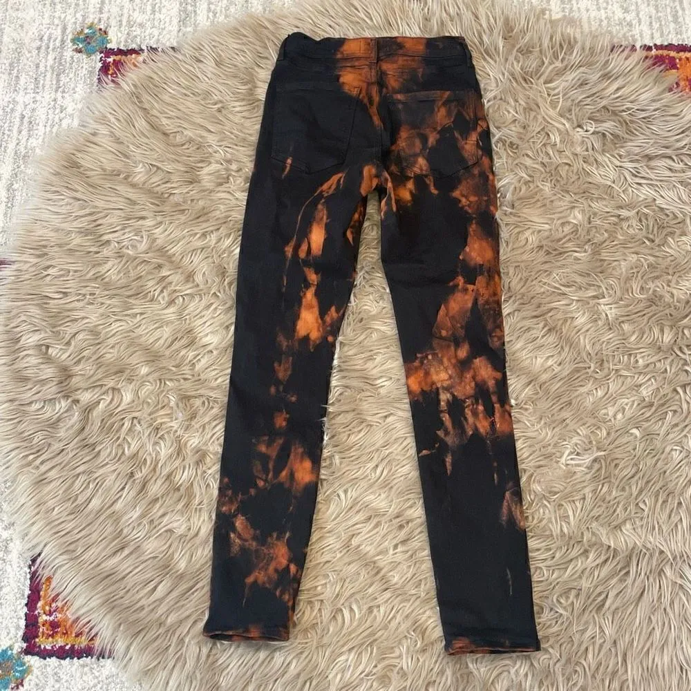 Agolde bleach wash jeans size 24 - Image 5