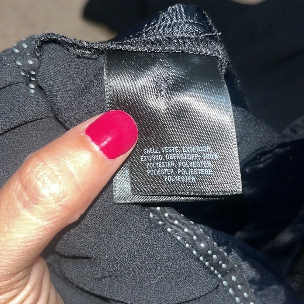 Anthropologie Cartonnier Menswear Tuxedo Cropped Ankle Jumpsuit Black 8‎ - Image 10