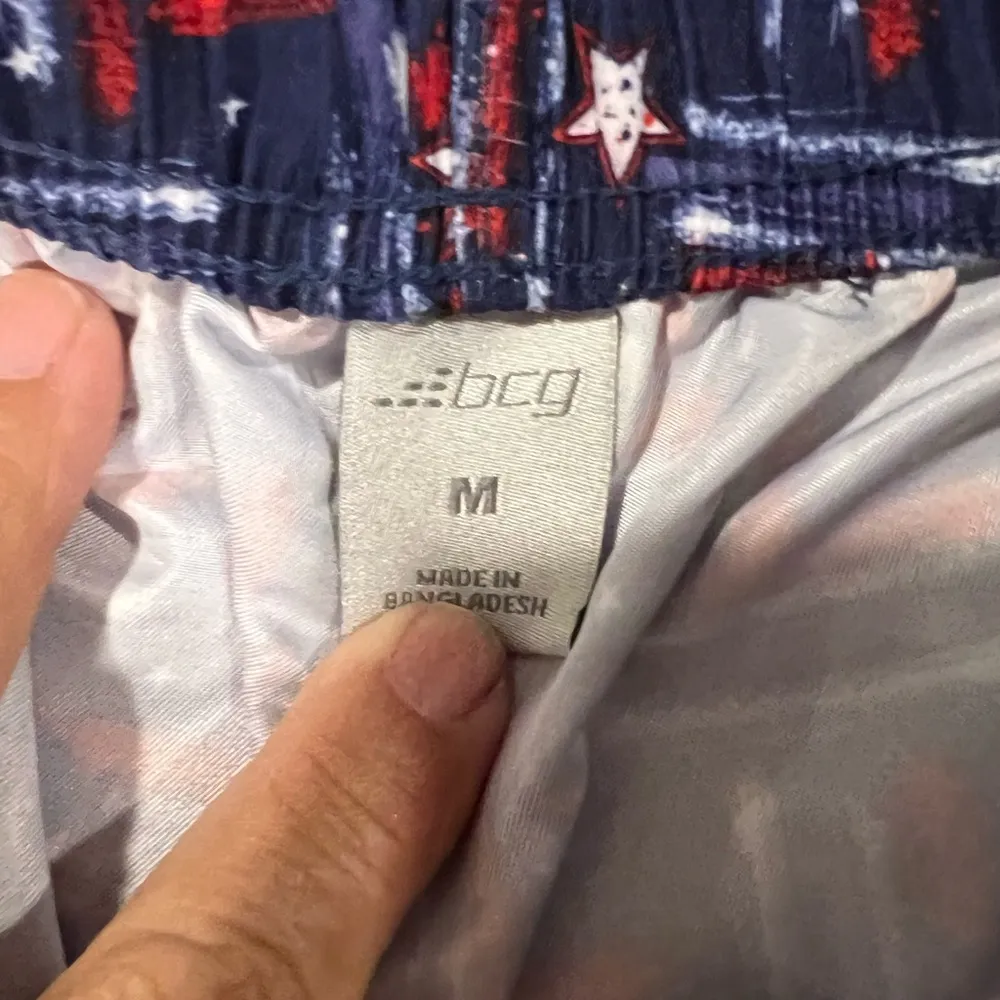 BCG Patriotic Women's Running Shorts Size M - Image 3