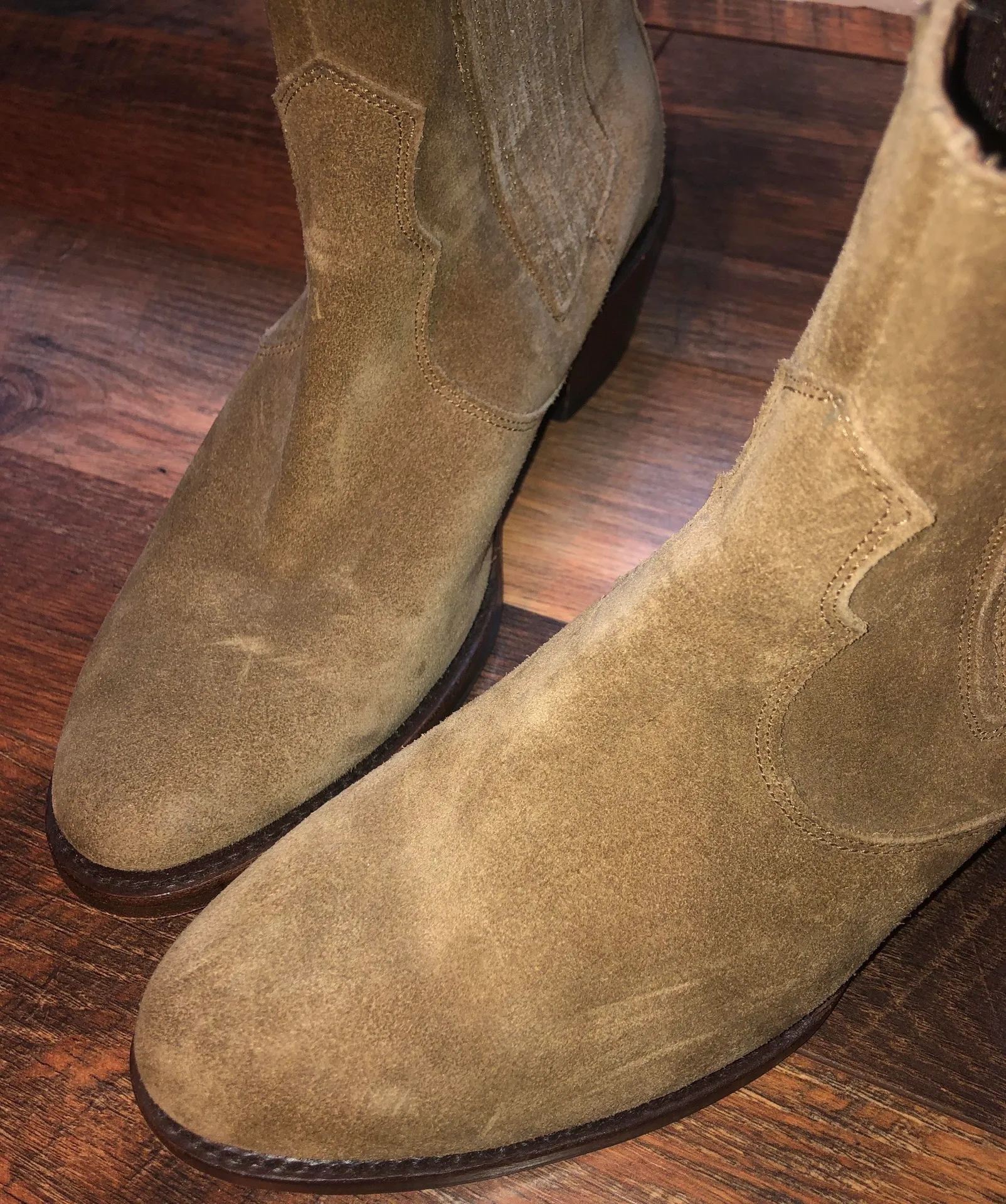 Frye Suede Booties - Image 4