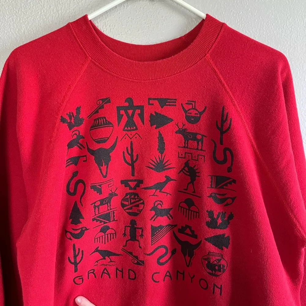 [Hanes] Vintage 1986 Grand Canyon Sweatshirt-XL - Image 4