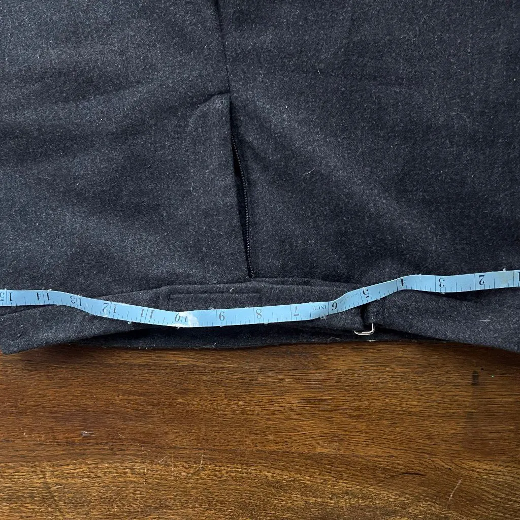 Ralph Lauren Grey Wool Straight Leg Dress Pants Womens Size 6 - Image 8