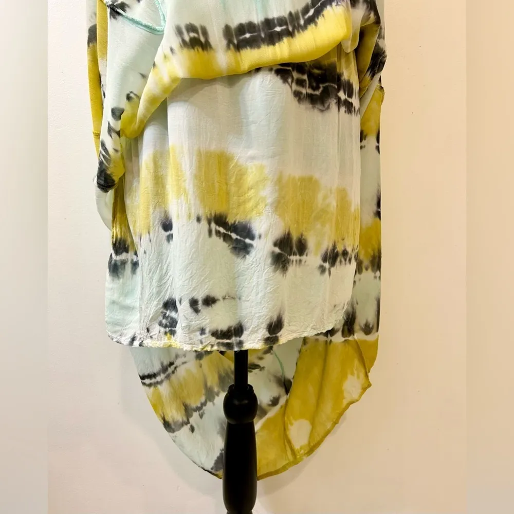 Young Fabulous & Broke YFB Elie Trapeze Tie Dye Maxi Dress Olive Harmony Size XS - Image 11