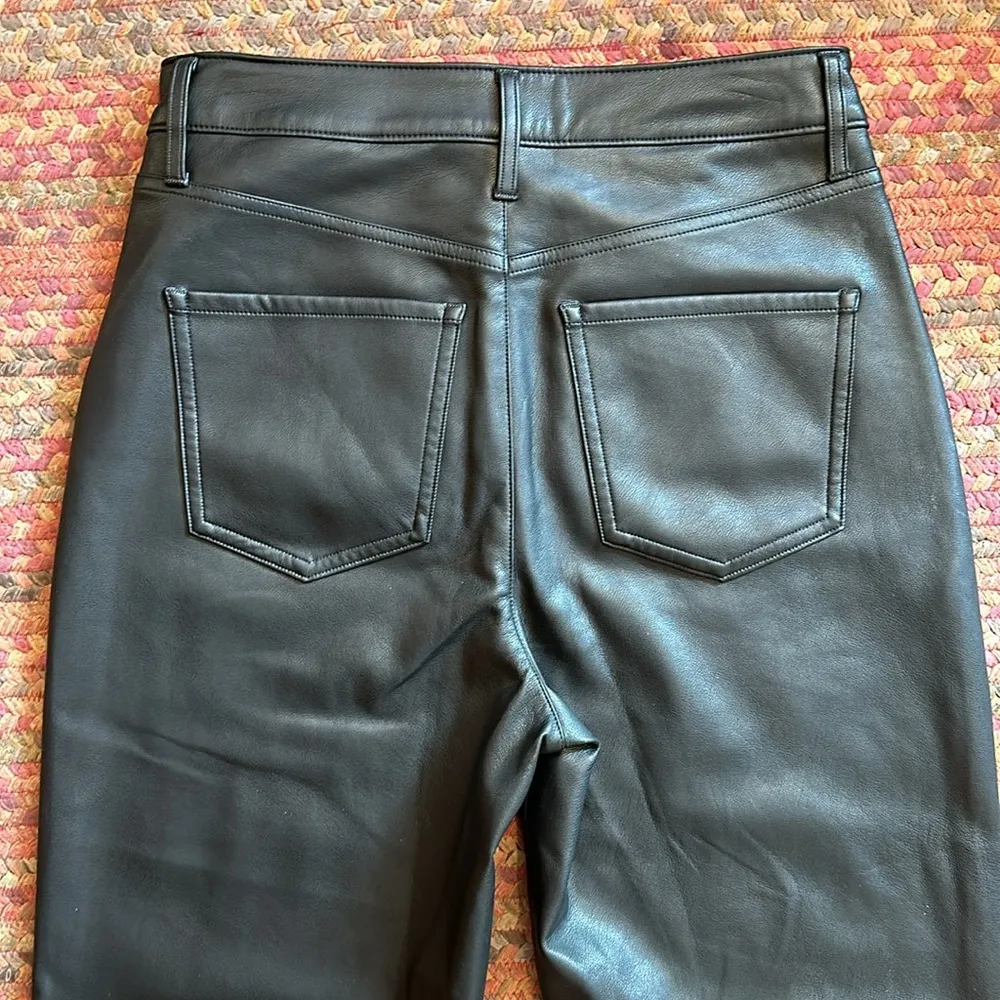 NWOT EXPRESS VEGAN LEATHER 5 POCKET PANTS - Image 7