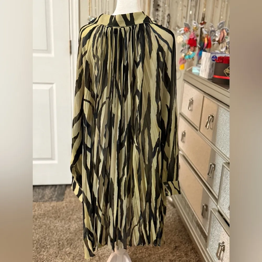 Arna York‎ black & khaki tunic Size 26 - Image 4