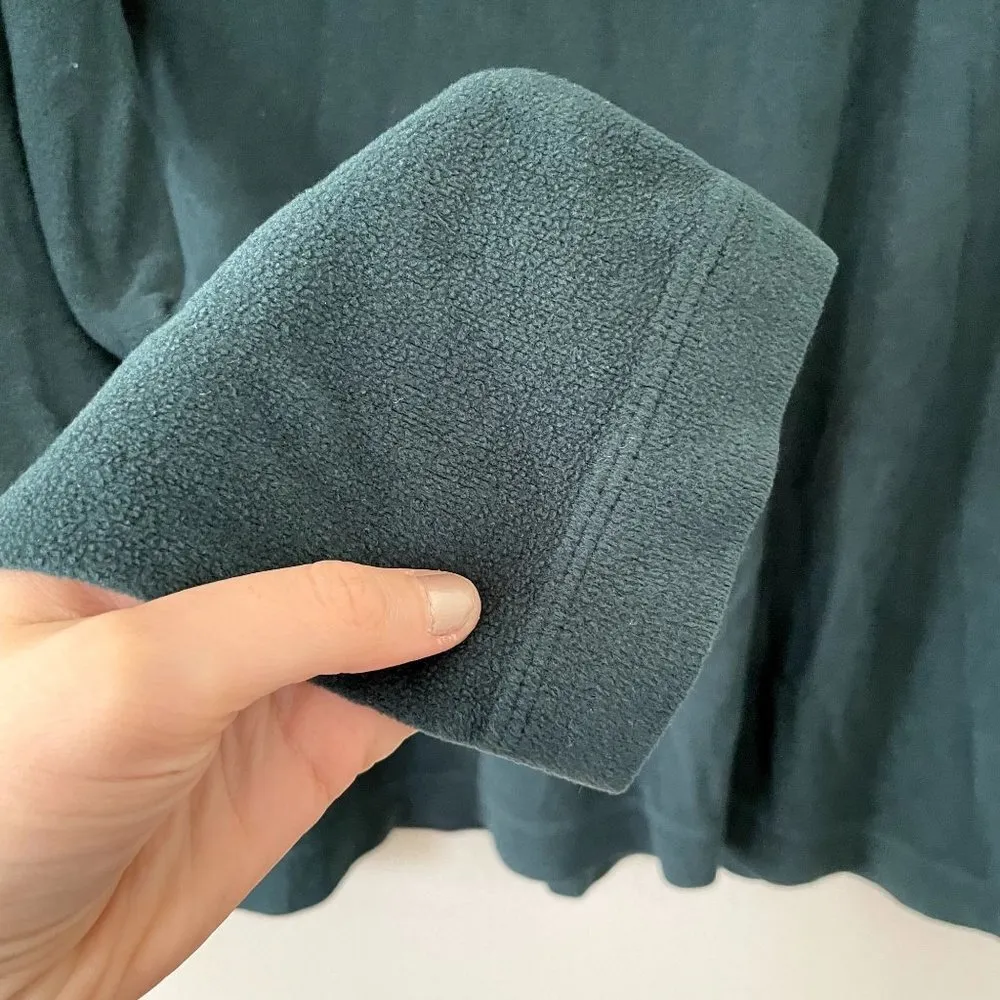 Uniqlo dark green turtleneck long sleeved sweater top winter women size XL - Image 3