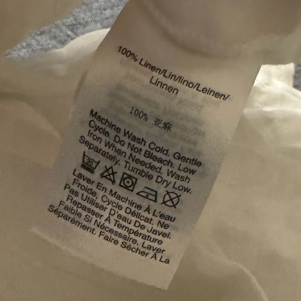 NWOT 100% Linen Pants - Image 6