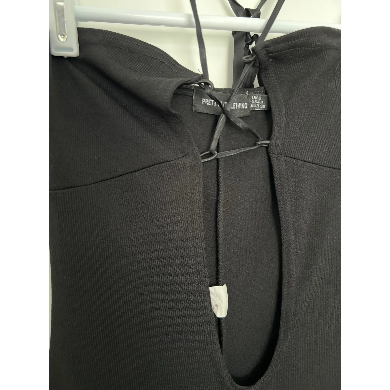 Pretty little thing, tie front jumpsuit size ￼4 - Image 2