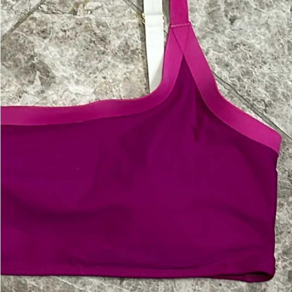 Summersalt Sidestroke Strappy Bikini Top Size 8 Pink - Image 4