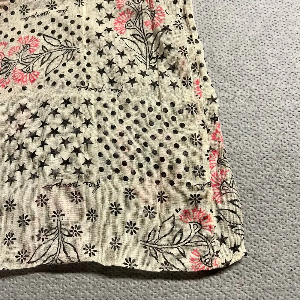 Pink Cream Logo Fabric Shoulder Tote Bag EUC - Image 2